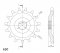 Front sprocket SUPERSPROX 15T, 630