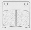 Brake pads CL BRAKES 2281 A3+