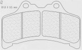 Brake pads CL BRAKES 2362 A3+