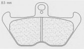 Brake pads CL BRAKES 2430 A3+