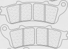 Brake pads CL BRAKES 2602 A3+