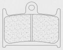 Brake pads CL BRAKES 2961 A3+