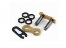 Clip type connecting link D.I.D Chain 520VX3 FJ Gold/Black