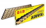 VX series X-Ring chain D.I.D Chain 520VX3 120 L Gold/Black