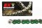 Premium QX-Ring chain EK 520 SRX2 106 L Metalic Green