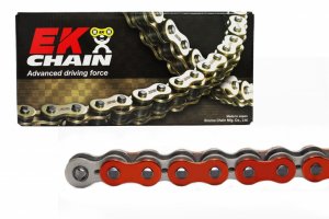 Premium QX-Ring chain EK 520 SRX2 116 L Metallic Orange