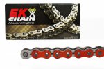 Premium QX-Ring chain EK 520 SRX2 120 L Mettalic Orange