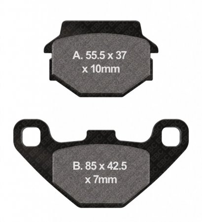 Brake pads EBC for KAWASAKI KX 500 (1983-1986)