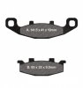 Brake pads EBC FA129R