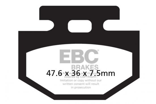 Brake pads EBC SFA176