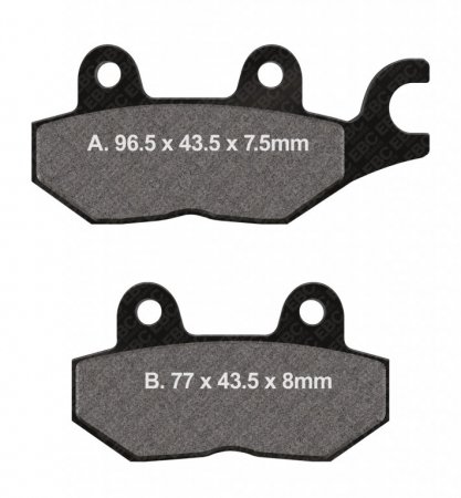 Brake pads EBC FA215/2