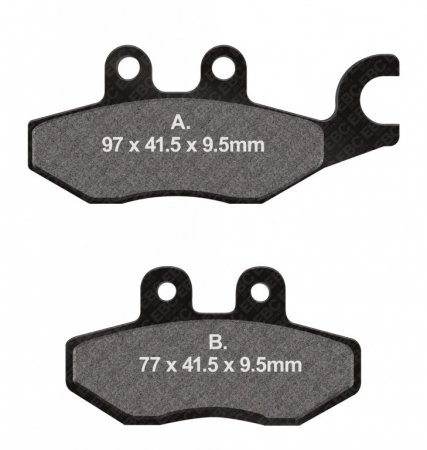 Brake pads EBC SFA418HH