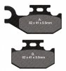 Brake pads EBC FA428R