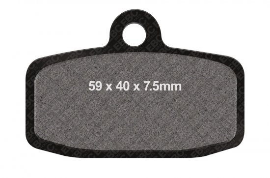 Brake pads EBC for KTM Freeride 250 R (2014-2017)