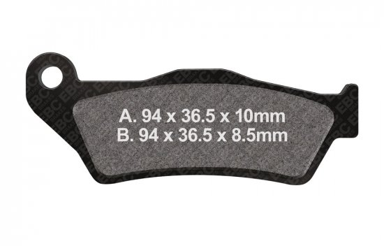 Brake pads EBC FA671V