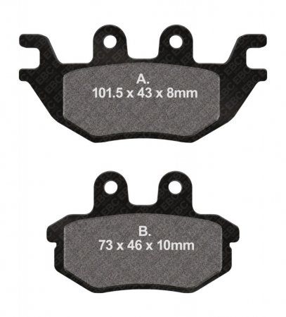 Brake pads EBC FA686R