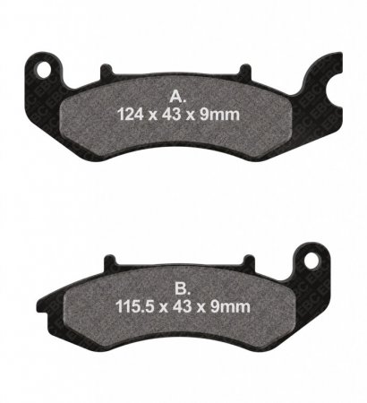 Brake pads EBC FA711V