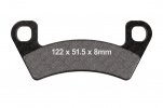 Brake pads EBC FA741TT