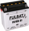 Conventional battery (incl.acid pack) FULBAT FB16B-A1 (YB16B-A1) Acid pack included