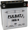 Conventional battery (incl.acid pack) FULBAT FB9L-B (12N9-3B) (YB9L-B) Acid pack included