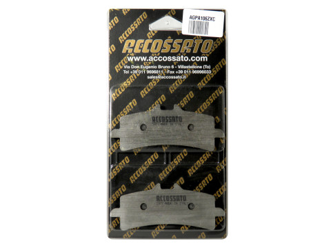 Brake pads ACCOSSATO AGPA106 ZXC