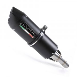 Bolt-on silencer GPR FURORE Matte Black including removable db killer