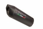 Slip-on exhaust GPR E4.A.70.CAT.FNE4 FURORE EVO4 Matte Black including removable db killer, link pipe and catalyst