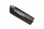 Bolt-on silencer GPR HY.3.FUNE FURORE Matte Black including removable db killer