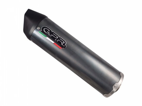 Bolt-on silencer GPR HY.3.FUPO FURORE Matte Black including removable db killer