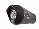 Slip-on exhaust GPR E4.KT.202.FP4 FURORE EVO4 Matte Black including removable db killer, link pipe and catalyst