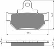 Brake pads GOLDFREN 046 S3