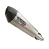 Slip-on exhaust GPR E4.D.134.CAT.GPAN.TO GP EVO4 Brushed Titanium including removable db killer, link pipe and catalyst