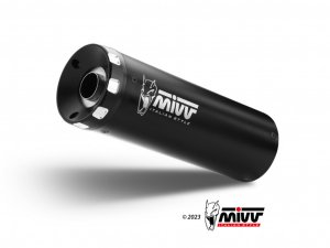 Full exhaust system 2x1 MIVV HR-1 Black