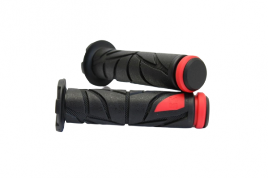 Scooter grip MOTION STUFF Black/Red