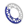 Rear ALU sprocket JT JTA 822-45BLU 45T, 520 Blue