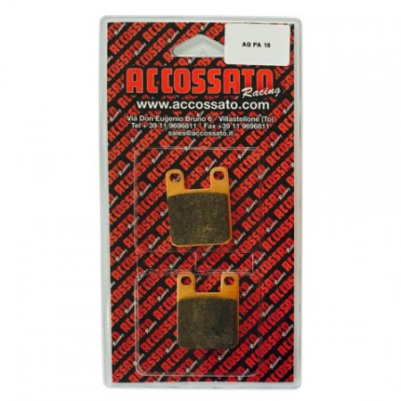 Brake pads ACCOSSATO AGPA18 ST