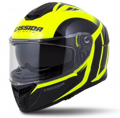 Full face helmet CASSIDA Integral GT 2.0 Ikon fluo yellow/ black S for YAMAHA YZ 450 F