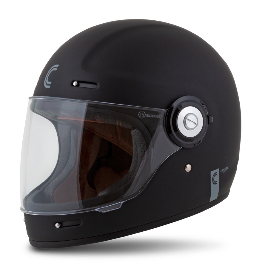 Full face helmet CASSIDA Fibre matt black 2XL