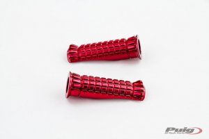 Footpegs without adapters PUIG 9192R R-FIGHTER red