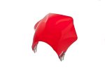 Windshield PUIG 0013R RAPTOR red universal