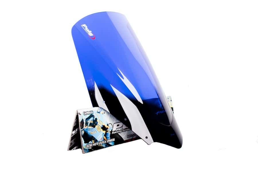 Windscreen PUIG 4061A RACING blue