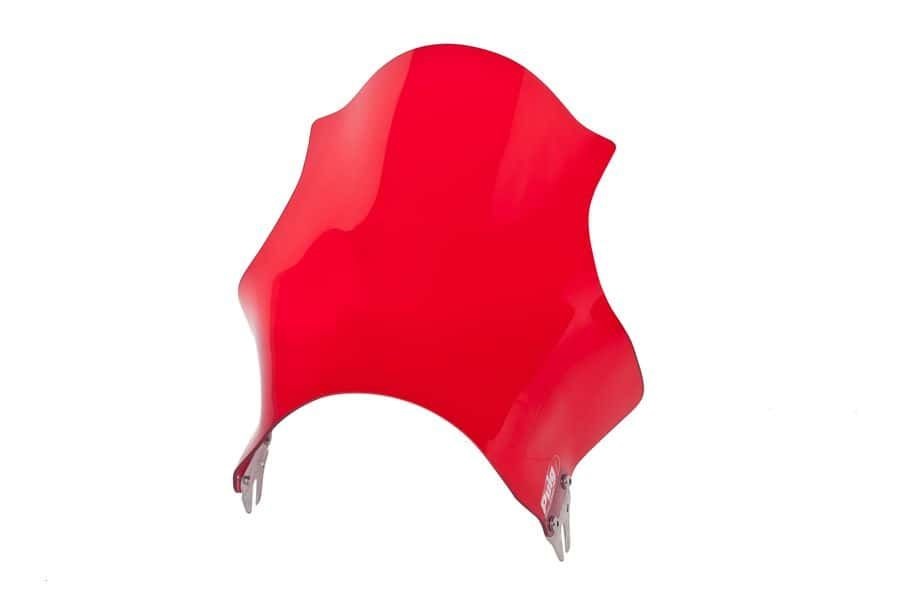 Windshield PUIG 4120R TRACK red universal