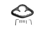 Passenger hangers PUIG 4613N black