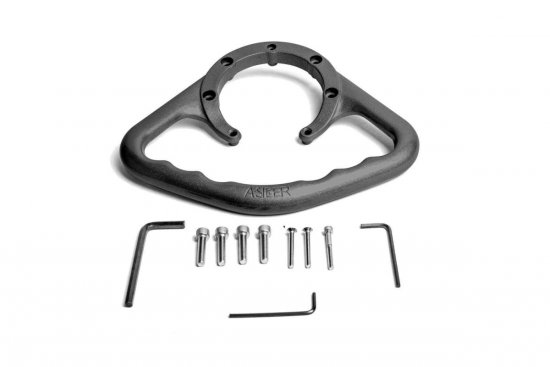 Passenger hangers PUIG 4614N black