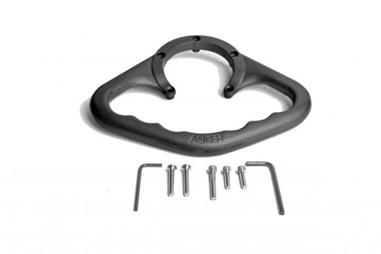 Passenger hangers PUIG 4615N black