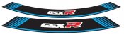 Rim strip PUIG 5525A GSXR blue set of 8 rim strips