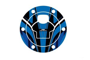 Fuel cap cover PUIG 6298A RADIKAL blue