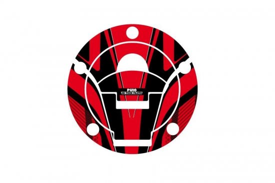 Fuel cap cover PUIG 6304R RADIKAL red