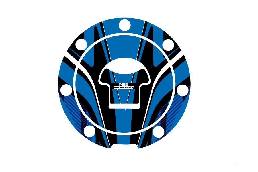 Fuel cap cover PUIG 6308A RADIKAL blue