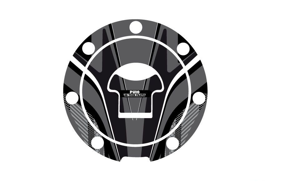 Fuel cap cover PUIG 6308U RADIKAL grey